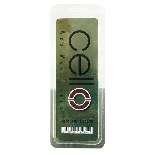 Cello Wax Medallions - Caribbean Coconut