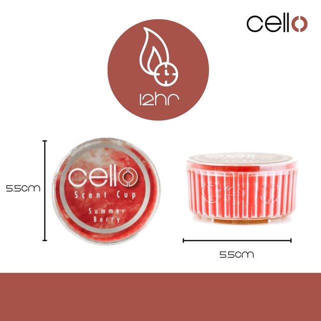 Cello Scent Cup - Summer Berry