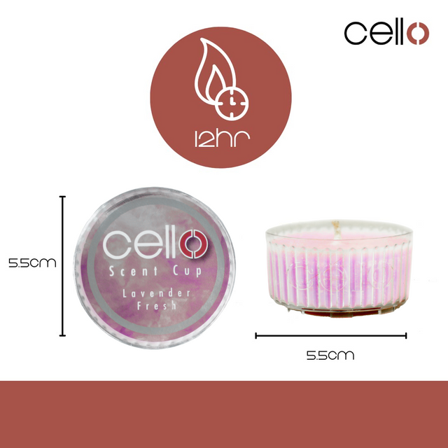 Cello Scent Cup - Lavender Fresh