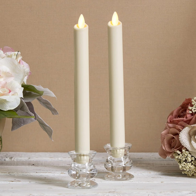 Luminara Indoor 1.0" x 9.75" Ivory, Taper