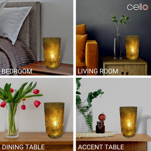 Cello Lighting - Safari Lantern Large Amber