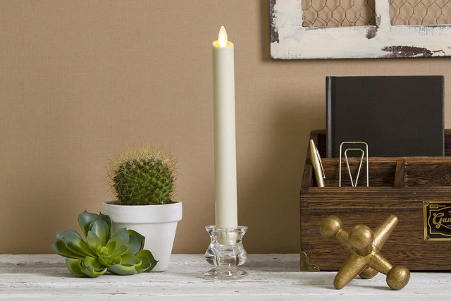 Luminara Indoor 1.0" x 9.75" Ivory, Taper