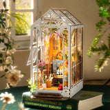 ROBOTIME Garden Home Book Nook DIY Model Kit