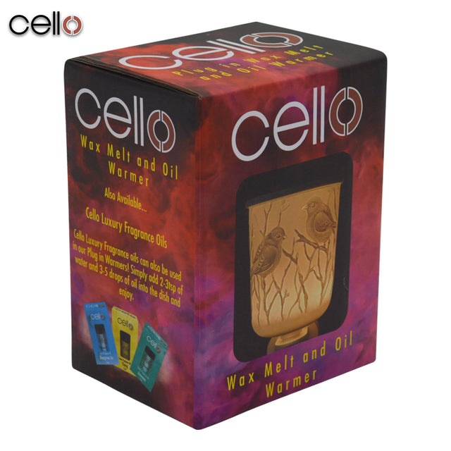 Cello Porcelain Plug In Electric Wax Burner - Bird