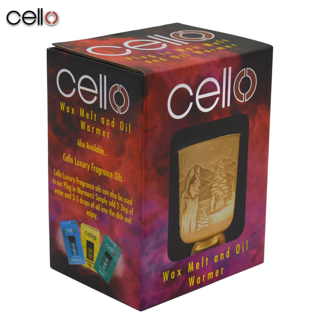 Cello Porcelain Plug In Electric Wax Burner - Husky