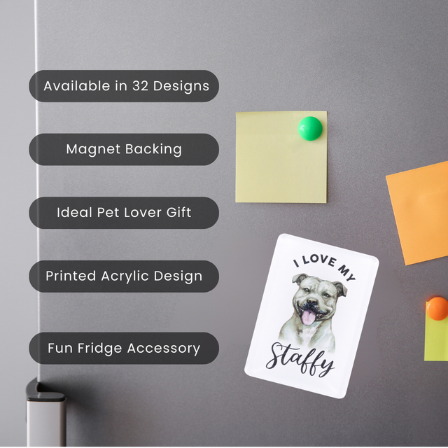 Splosh Staffy Pet Magnet