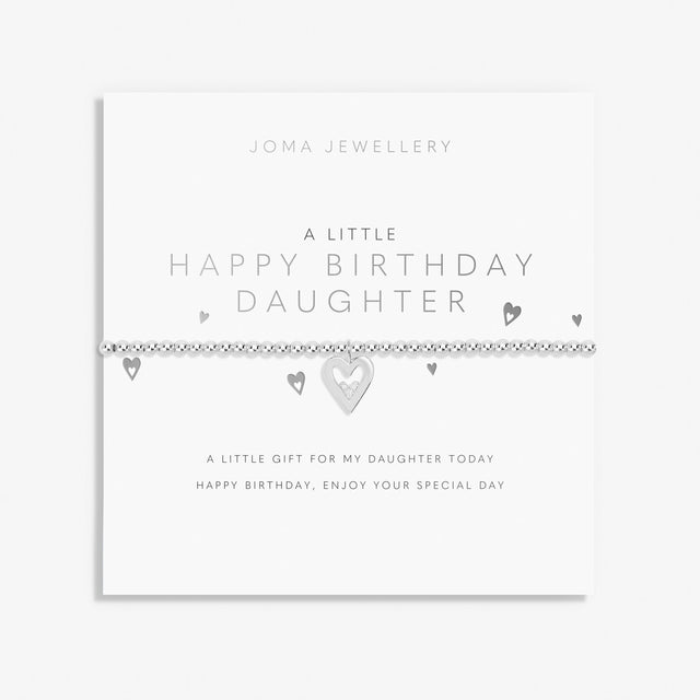 Joma Jewellery Bracelet - A Little Happy Birthday Daughter