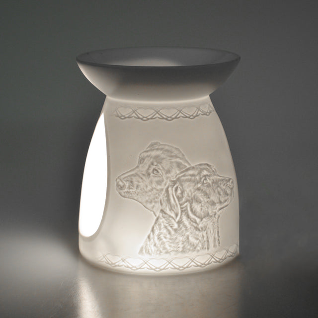 Cello Porcelain Tealight Burner - Dog