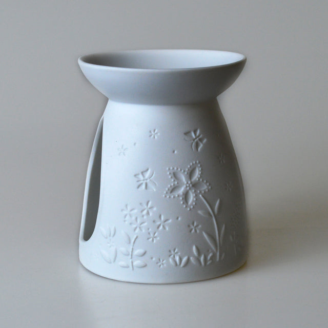 Cello Porcelain Tealight Burner - Flower