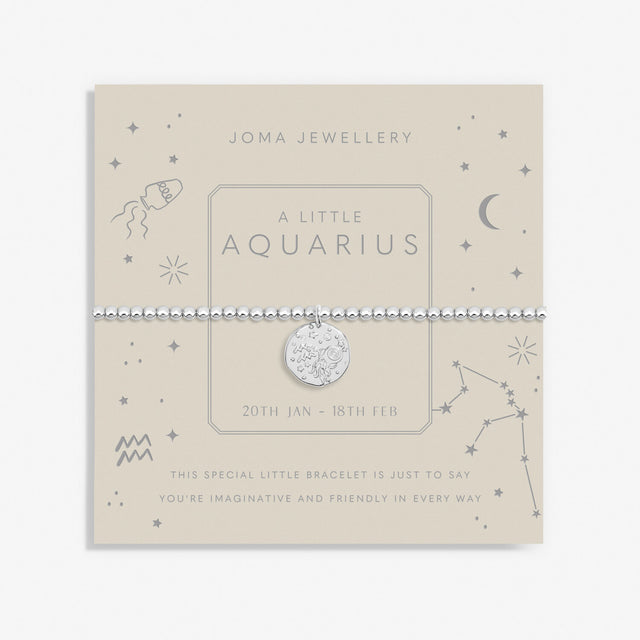 Joma Jewellery Bracelet - Aquarius Star Sign