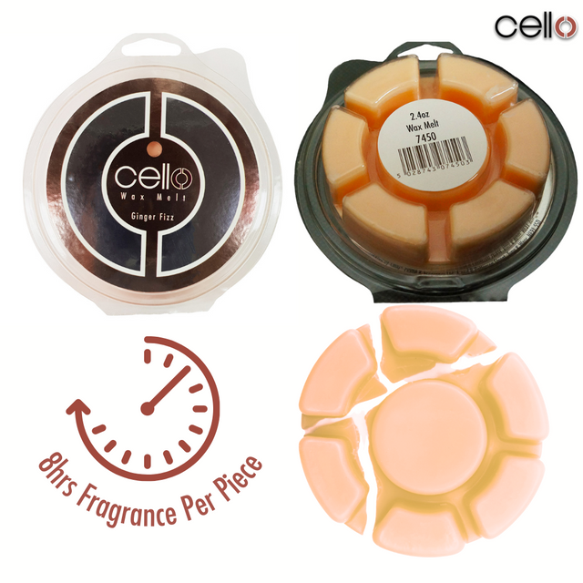 Cello Wax Melt - Ginger Fizz