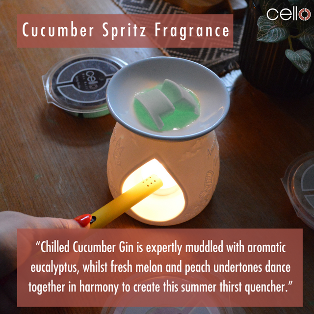 Cello Wax Melt - Cucumber Spritz