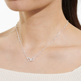 Joma Jewellery Forever Yours Necklace - Just for You Birthday Girl Silver Plated