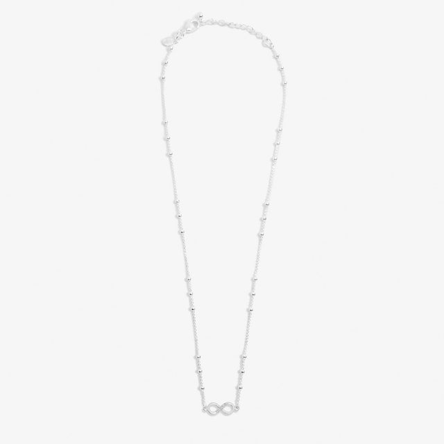 Joma Jewellery Forever Yours Necklace - Forever Friendship Silver Plated