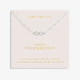 Joma Jewellery Forever Yours Necklace - Forever Friendship Silver Plated