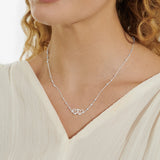 Joma Jewellery Forever Yours Necklace - Happy 30th Birthday Silver Plated