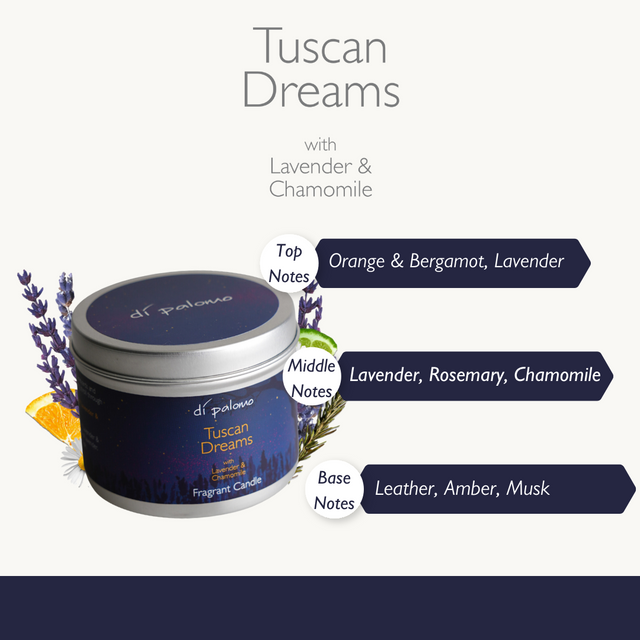 Di Palomo Tuscan Dreams Tin Candle 200g