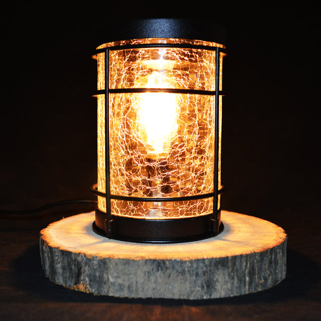 Cello Black Edison Crackle Electric Wax Burner