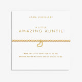 Joma Jewellery Gold Bracelet - Amazing Auntie - A Little