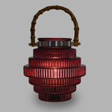Lantern Lamp - Dark Red