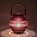 Lantern Lamp - Dark Red