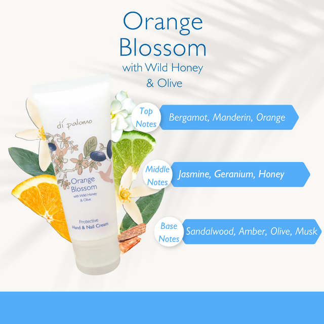 Di Palomo Orange Blossom Hand & Nail Cream 75ml