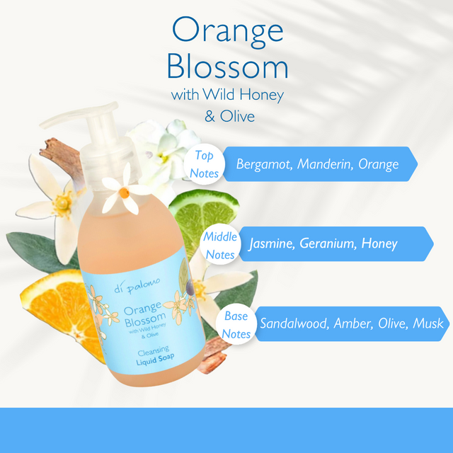 Di Palomo Orange Blossom Liquid Soap 225ml