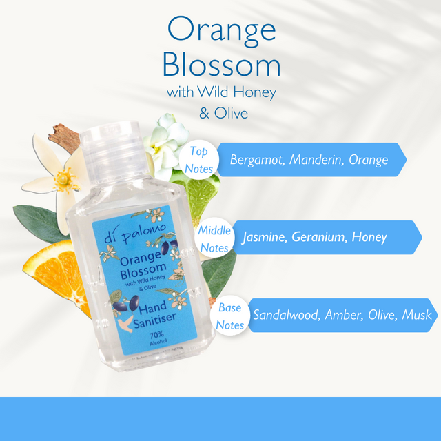 Di Palomo Orange Blossom Hand Sanitiser 56ml
