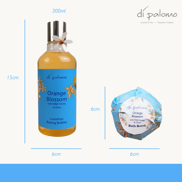 Di Palomo Orange Blossom Indulgent Luxury Bathing Collection