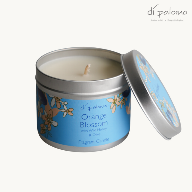 Orange Blossom Tin Candle 200g