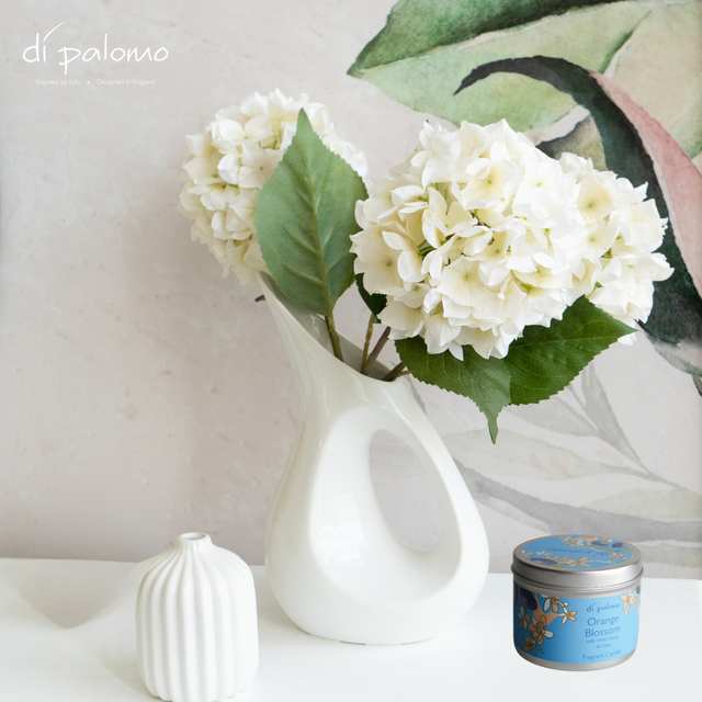 Orange Blossom Tin Candle 200g