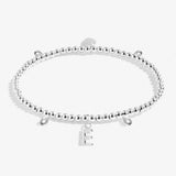 Joma Jewellery Bracelet - A Little Alphabet 'E'