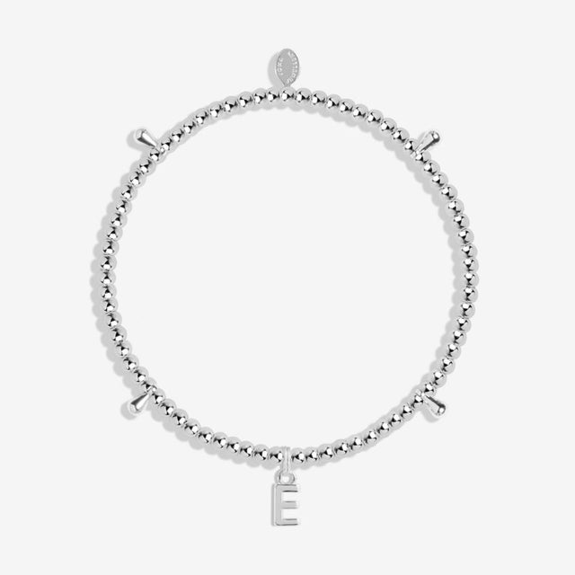 Joma Jewellery Bracelet - A Little Alphabet 'E'