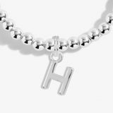Joma Jewellery Bracelet - A Little Alphabet 'H'