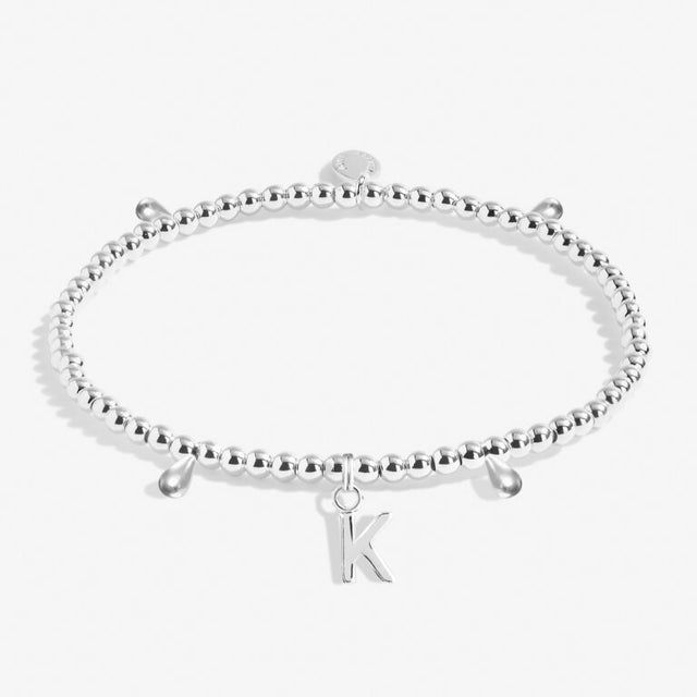 Joma Jewellery Bracelet - A Little Alphabet 'K'