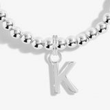 Joma Jewellery Bracelet - A Little Alphabet 'K'