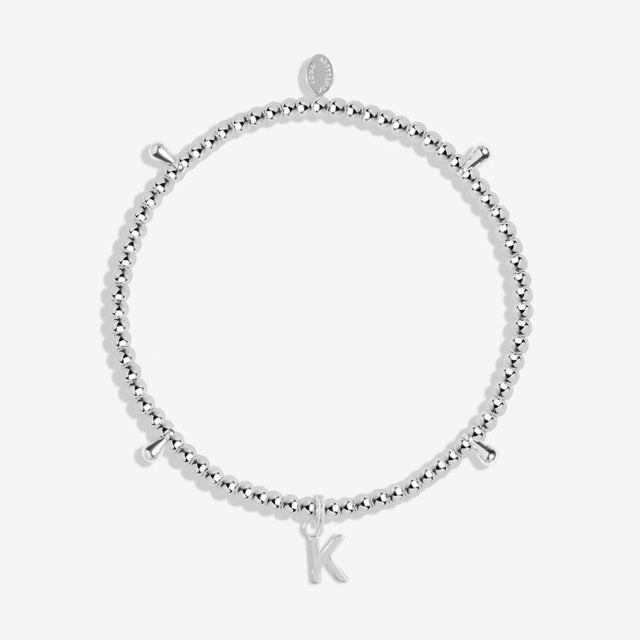 Joma Jewellery Bracelet - A Little Alphabet 'K'