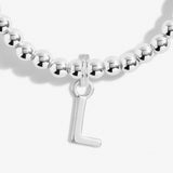 Joma Jewellery Bracelet - A Little Alphabet 'L'