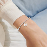 Joma Jewellery Bracelet - A Little Alphabet 'M'
