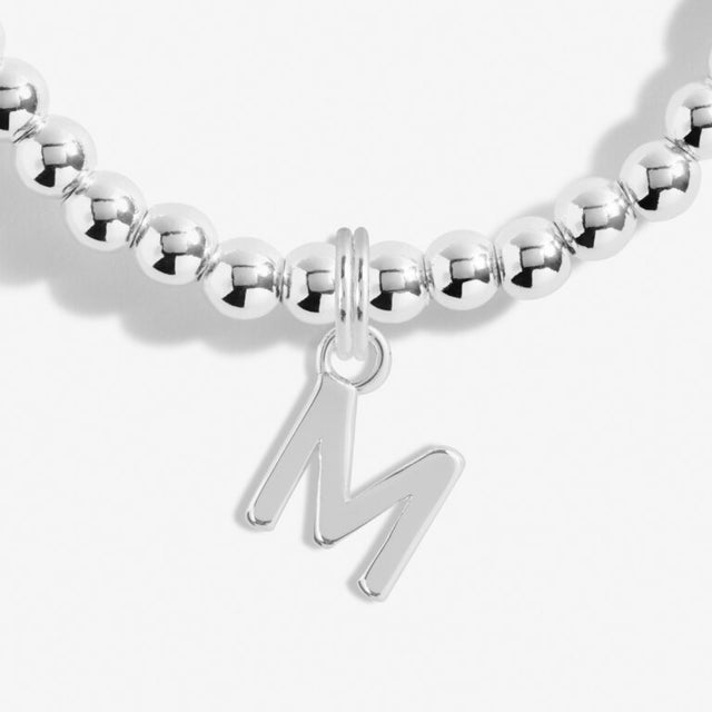 Joma Jewellery Bracelet - A Little Alphabet 'M'