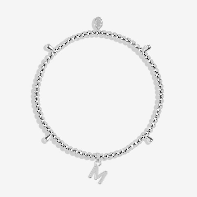 Joma Jewellery Bracelet - A Little Alphabet 'M'
