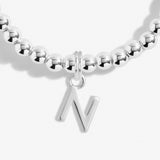 Joma Jewellery Bracelet - A Little Alphabet 'N'
