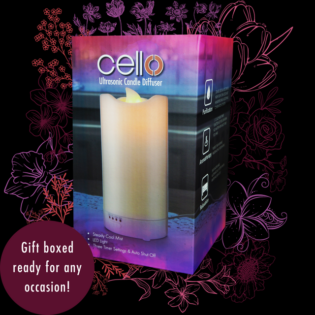 Cello Ultrasonic Diffuser - Candle