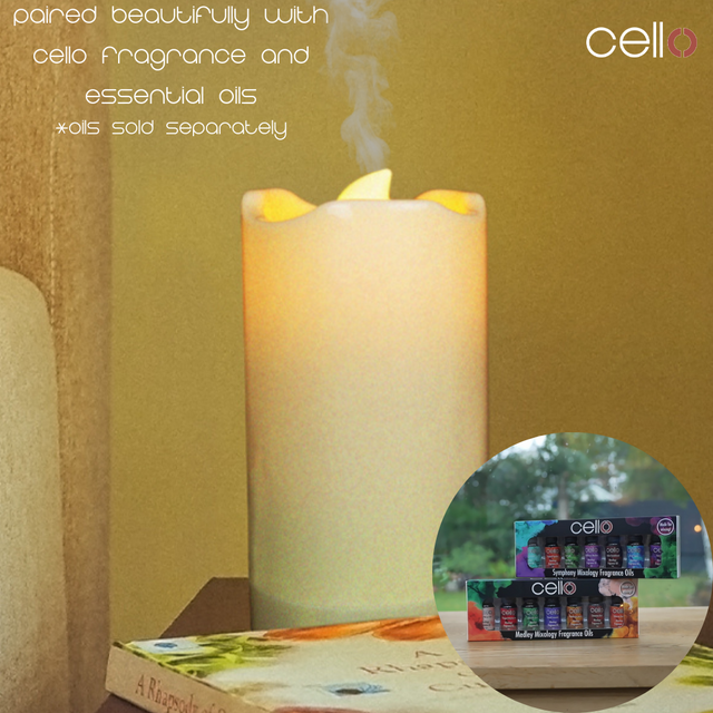 Cello Ultrasonic Diffuser - Candle