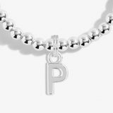 Joma Jewellery Bracelet - A Little Alphabet 'P'
