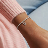 Joma Jewellery Bracelet - A Little Alphabet 'U'