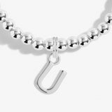 Joma Jewellery Bracelet - A Little Alphabet 'U'