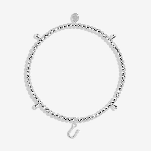 Joma Jewellery Bracelet - A Little Alphabet 'U'