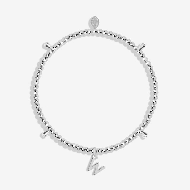 Joma Jewellery Bracelet - A Little Alphabet 'W'
