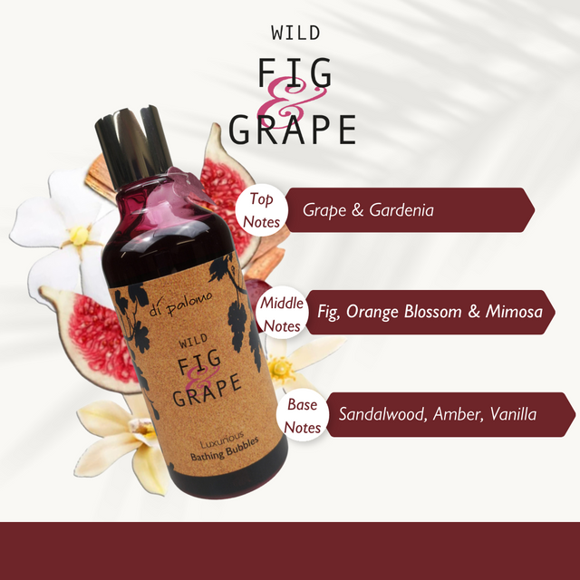 Di Palomo Wild Fig & Grape Bathing Bubbles 300ml